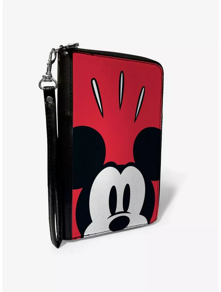 Disney Mickey Mouse Shock Close Up Zip Around Wallet 3 Disney Mickey Mouse Shock Close Up Zip Around Wallet