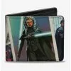 Star Wars The Mandalorian Ahsoka Cartoon Bifold Wallet -Studio Ghibli Store 16926295 hi