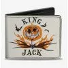 The Nightmare Before Christmas King Jack Bifold Wallet -Studio Ghibli Store 16926582 hi