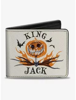 The Nightmare Before Christmas King Jack Bifold Wallet