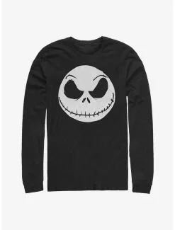 Disney The Nightmare Before Christmas Big Face Jack Long-Sleeve T-Shirt