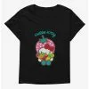Hello Kitty Five A Day Seven Healthy Options Girls T-Shirt Plus Size -Studio Ghibli Store 17211858 hi