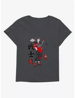 Anime Streetwear Cosplay Girls T-Shirt Plus Size