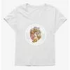 HT Creators: Fuzzballs Junk Food Crew Girls T-Shirt Plus Size -Studio Ghibli Store 17975085 hi