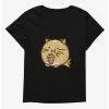 HT Creators: Fuzzballs Popcorn Cat Girls T-Shirt Plus Size -Studio Ghibli Store 17976695 hi