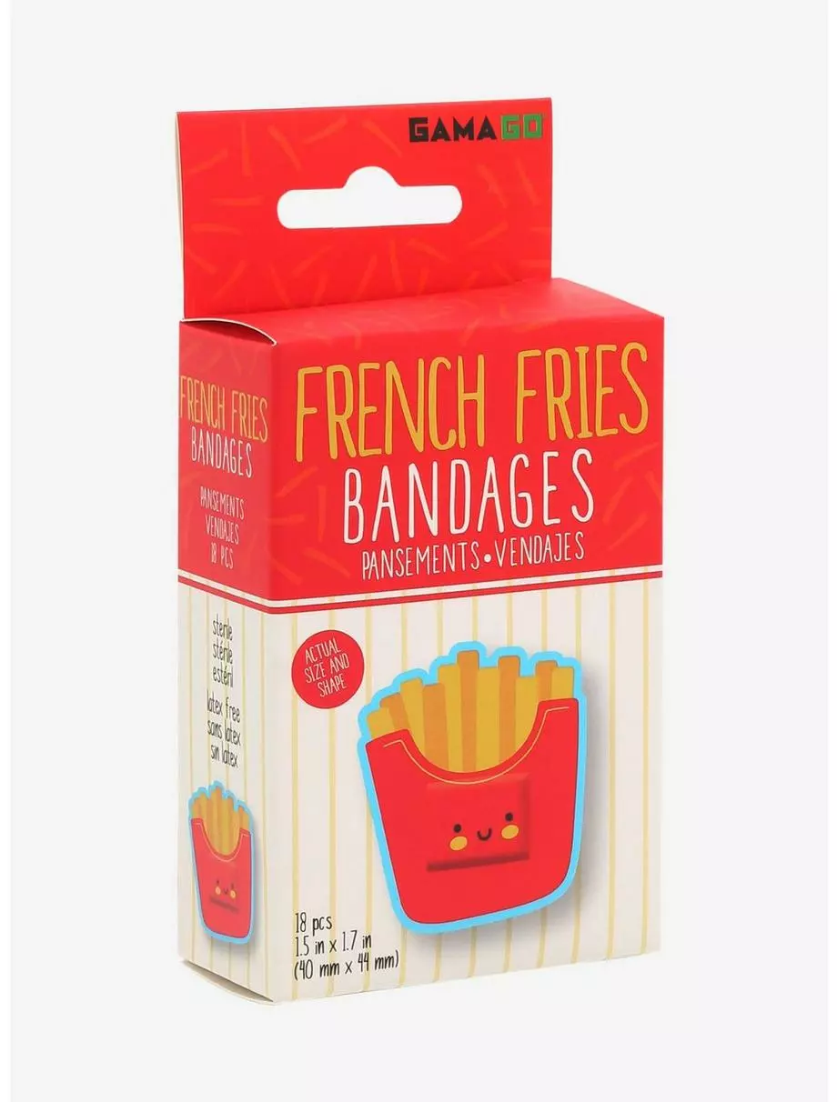 French Fry Bandages 4 French Fry Bandages - Image 2