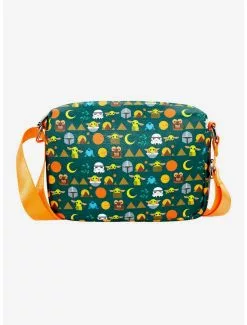 Star Wars The Mandalorian Toss Print Crossbody Bag
