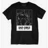 Animebae Sad Girl Boyfriend Fit Girls T-Shirt -Studio Ghibli Store 18290104 hi
