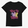 Care Bears Glow Up Squad Girls T-Shirt Plus Size -Studio Ghibli Store 18635193 hi