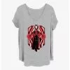 Marvel WandaVision Scarlet Witch Girls T-Shirt Plus Size -Studio Ghibli Store 19194003 hi
