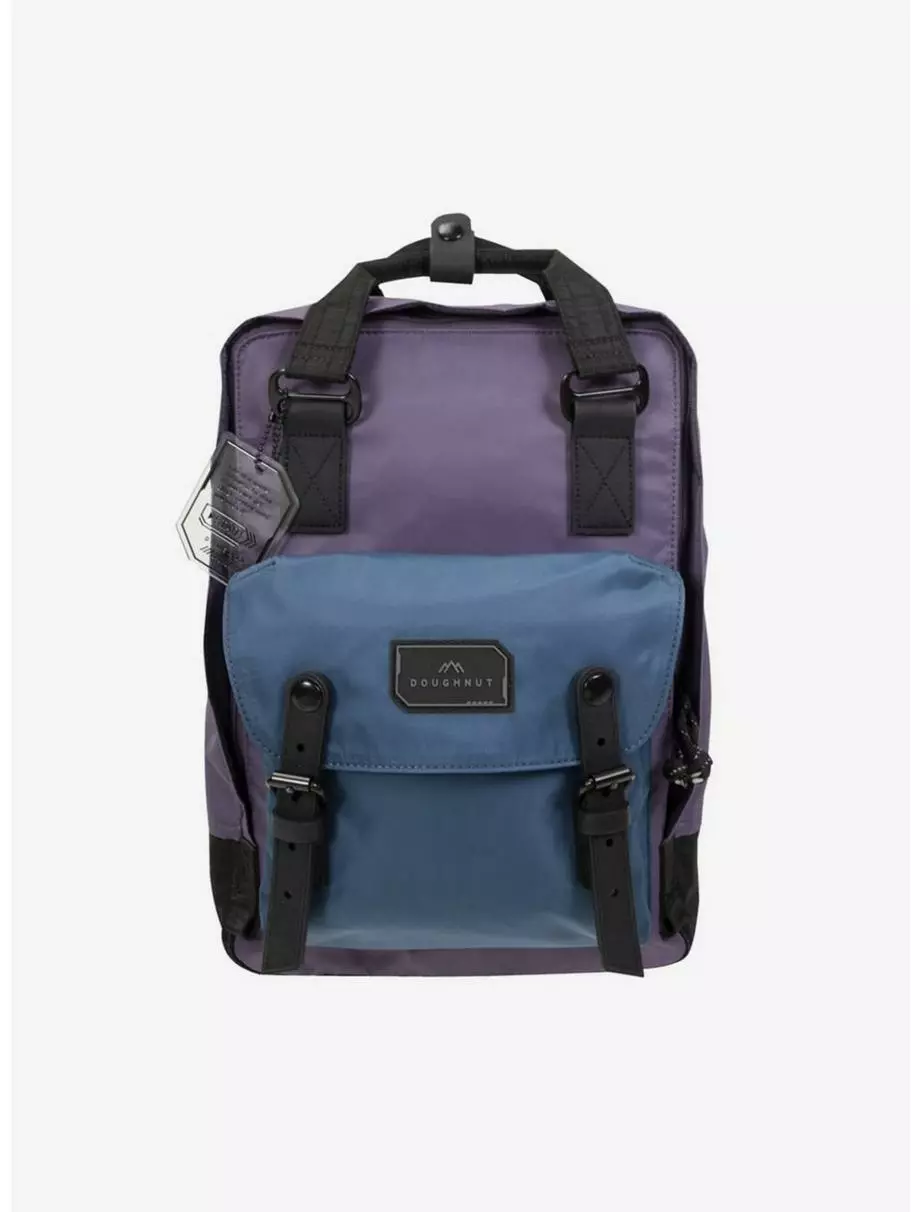 Doughnut Macaroon Gamescape Series Purple Pansy X Dark Teal Backpack 3 Doughnut Macaroon Gamescape Series Purple Pansy X Dark Teal Backpack