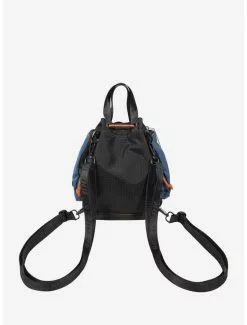 Doughnut Pyramid Tiny Gamescape Series Dark Teal Convertible Bag -Studio Ghibli Store 19631457 av2