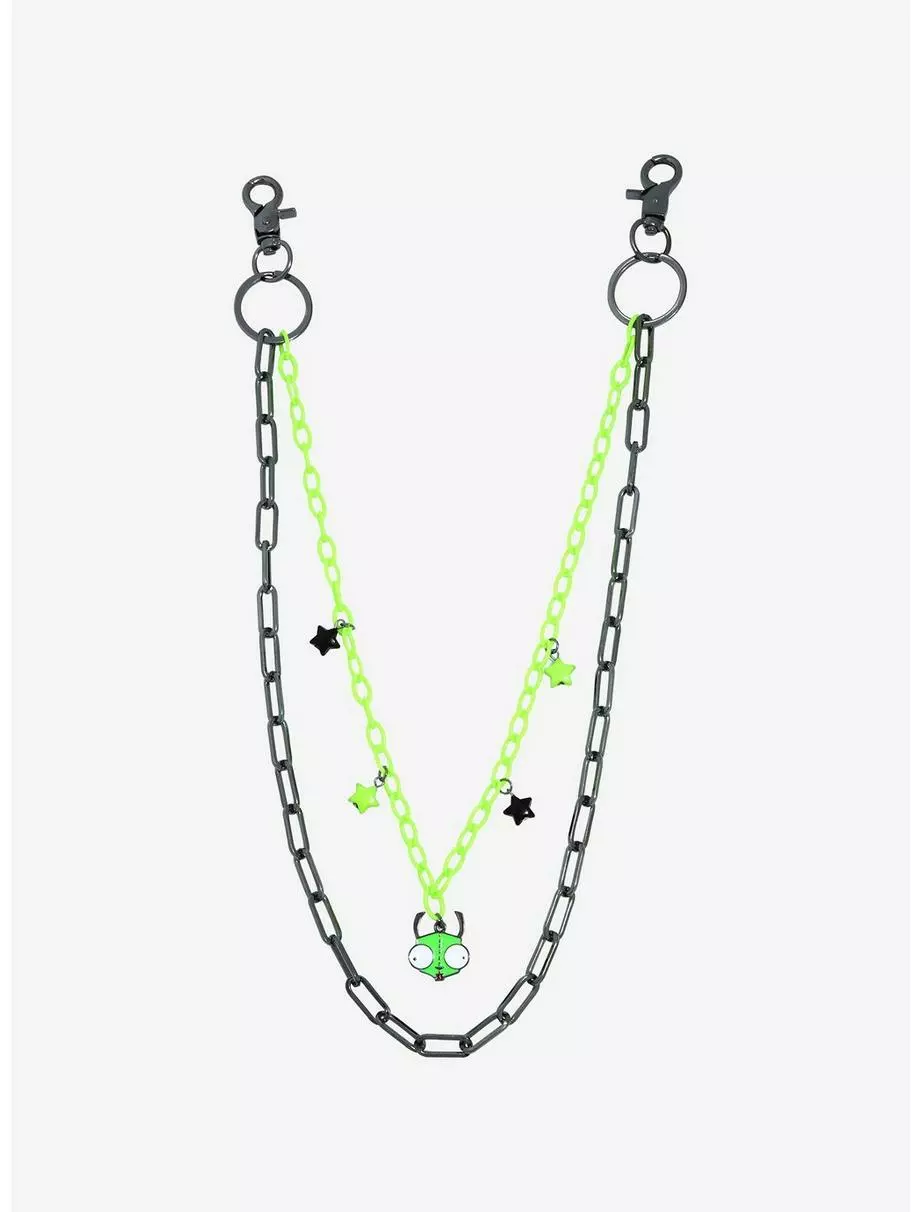 Invader Zim GIR Wallet Chain 3 Invader Zim GIR Wallet Chain