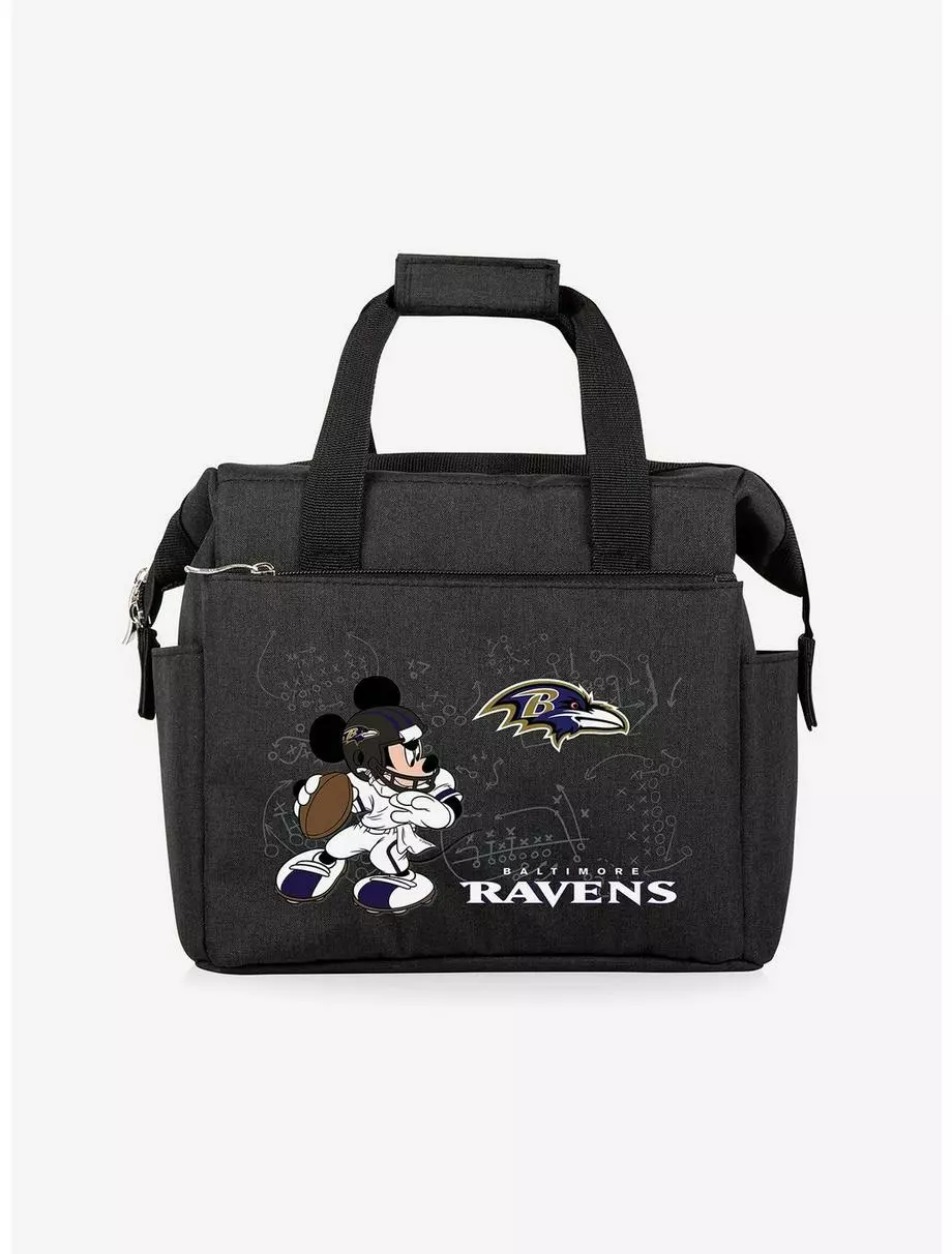 Disney Mickey Mouse NFL Baltimore Ravens Bag 3 Disney Mickey Mouse NFL Baltimore Ravens Bag