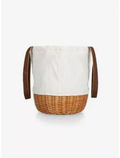 Disney Mickey Mouse NFL Minnesota Vikings Canvas Willow Basket Tote -Studio Ghibli Store 19831809 av2