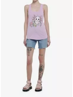 Axolotl Underwater Girls Tank Top -Studio Ghibli Store 19865589 av1
