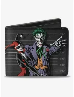 DC Comics Batman Harley Quinn Joker Bifold Wallet
