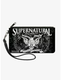 Supernatural Winchster Brothers Zip Wallet