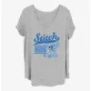 Disney Lilo & Stitch Collegiate Girls T-Shirt Plus Size -Studio Ghibli Store 19894635 hi