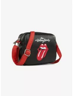 Bugatti Rolling Stones Vegan Leather Crossbody Bag Black With Red Strap 8 Bugatti Rolling Stones Vegan Leather Crossbody Bag Black With Red Strap -Studio Ghibli Store 19958710 av1