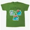 Pokemon Grass Types Pigment Wash Boyfriend Fit Girls T-Shirt -Studio Ghibli Store 19981378 hi