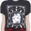 Tarot Hands Boyfriend Fit Girls T-Shirt -Studio Ghibli Store 19981476 hi