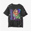 Scooby-Doo! Zoinks Acid Wash Boyfriend Fit Girls T-Shirt -Studio Ghibli Store 19991167 hi