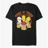 The Simpsons Trick Trio Bart, Milhouse, & Lisa T-Shirt -Studio Ghibli Store 19994553 hi