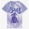 Ghost Demon Papa Emeritus Splatter Dye Boyfriend Fit Girls T-Shirt -Studio Ghibli Store 20025861 hi