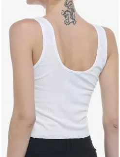 Angel Airbrush Style Ribbed Girls Tank Top -Studio Ghibli Store 20085863 av2