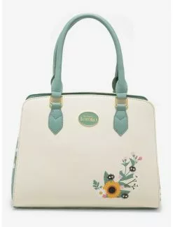 Studio Ghibli My Neighbor Totoro Sage Green Floral Satchel Bag -Studio Ghibli Store 20096086 av1
