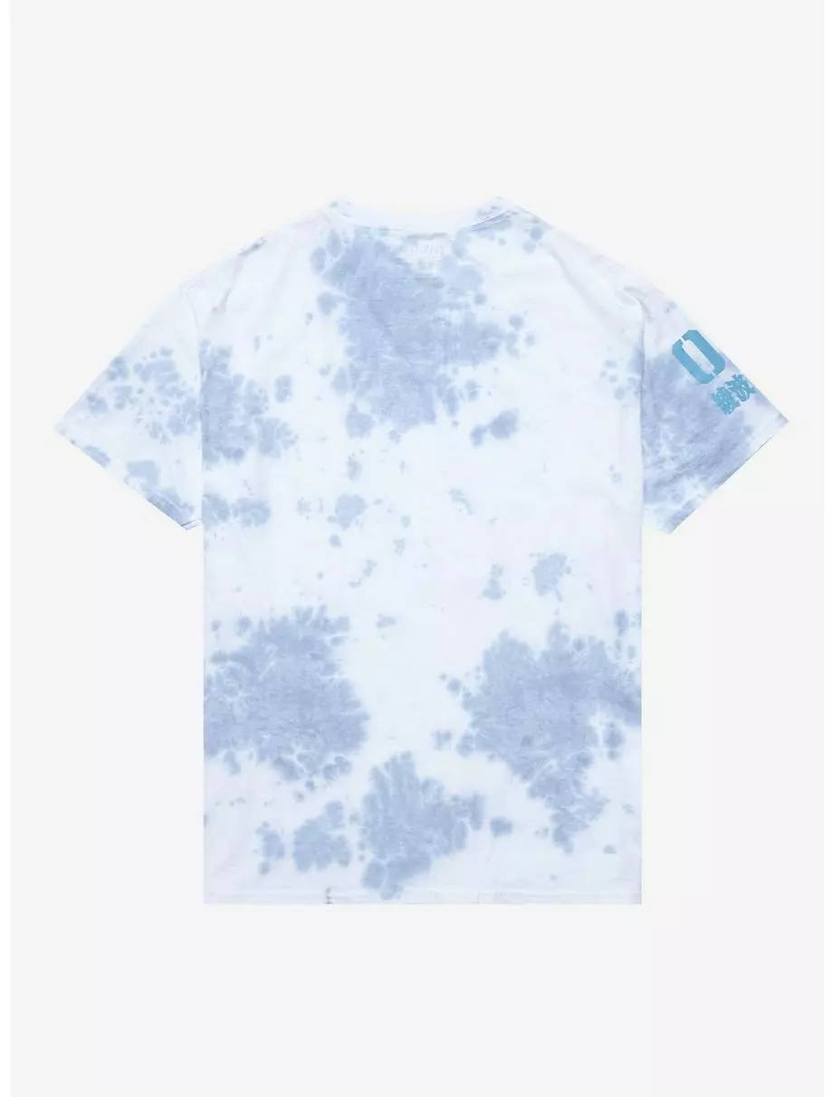 Neon Genesis Evangelion Rei Tie-Dye Boyfriend Fit Girls T-Shirt 4 Neon Genesis Evangelion Rei Tie-Dye Boyfriend Fit Girls T-Shirt - Image 2