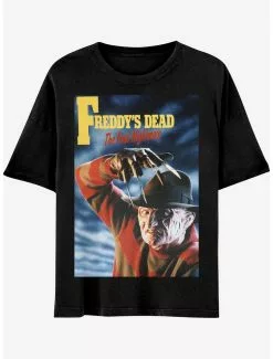 Freddy's Dead: The Final Nightmare Poster Boyfriend Fit Girls T-Shirt