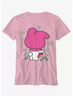 My Melody Jumbo Double-Sided Boyfriend Fit Girls T-Shirt -Studio Ghibli Store 20103606 av1