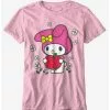 My Melody Jumbo Double-Sided Boyfriend Fit Girls T-Shirt -Studio Ghibli Store 20103606 hi