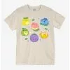 Fruit Frogs Boyfriend Fit Girls T-Shirt -Studio Ghibli Store 20104725 hi