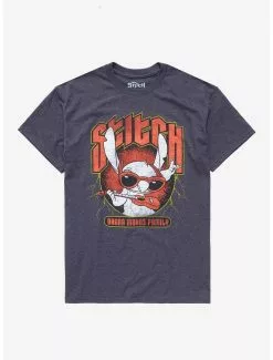 Disney Lilo & Stitch Ohana Metal T-Shirt