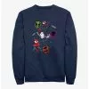 Marvel Spider-Man Spidey Trio Peter, Gwen, And Miles Sweatshirt -Studio Ghibli Store 20173044 hi