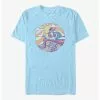 Disney Lilo & Stitch Ride The Waves T-Shirt -Studio Ghibli Store 20196311 hi