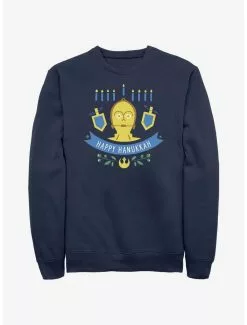 Star Wars C-3P0 Hanukkah Sweatshirt