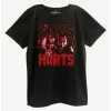 Chucky Love Hurts Duo Boyfriend Fit Girls T-Shirt -Studio Ghibli Store 20201829 hi