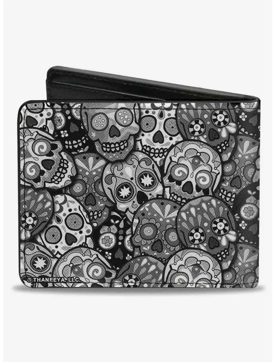 Calaveras Stacked Bifold Wallet 4 Calaveras Stacked Bifold Wallet - Image 2