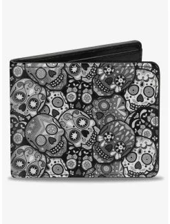 Calaveras Stacked Bifold Wallet