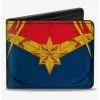 Marvel Captain Marvel Character Close Up Front And Back Bifold Wallet -Studio Ghibli Store 20214528 hi