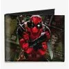 Marvel Deadpool 2012 5 Revenge Of The Gipper Variant Cover Dollars Canvas Bifold Wallet -Studio Ghibli Store 20214638 hi
