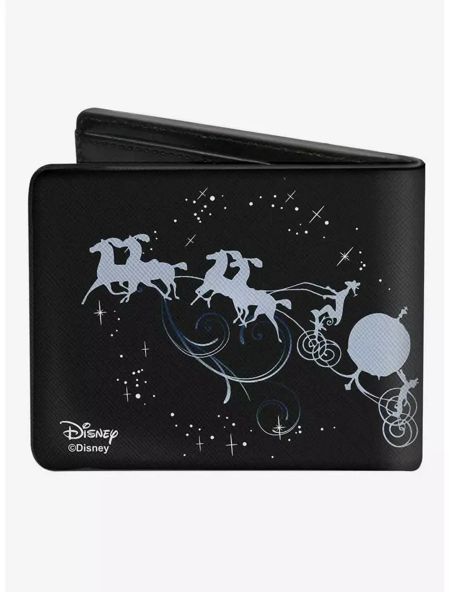 Disney Cinderella Countdown To Midnight Pumpkin Coach Bifold Wallet 4 Disney Cinderella Countdown To Midnight Pumpkin Coach Bifold Wallet - Image 2
