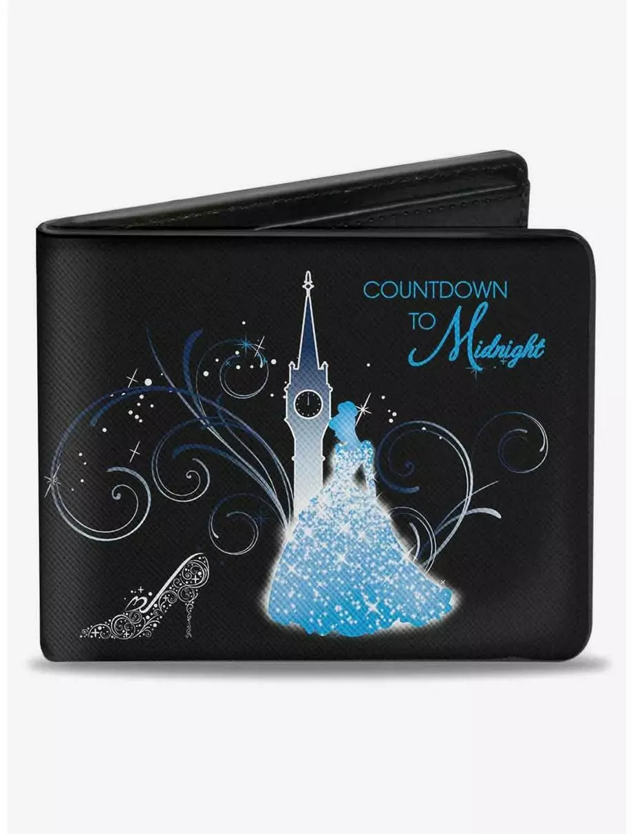 Disney Cinderella Countdown To Midnight Pumpkin Coach Bifold Wallet 3 Disney Cinderella Countdown To Midnight Pumpkin Coach Bifold Wallet
