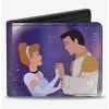 Disney Cinderella Prince Ball Scene Crown Icon Bifold Wallet -Studio Ghibli Store 20214646 hi