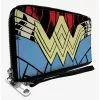 DC Comics Wonder Woman 1984 WW Belt Logo Close Up Zip Around Wallet -Studio Ghibli Store 20214816 hi
