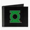 DC Comics Lantern Logo Close Up Canvas Bifold Wallet -Studio Ghibli Store 20214914 hi